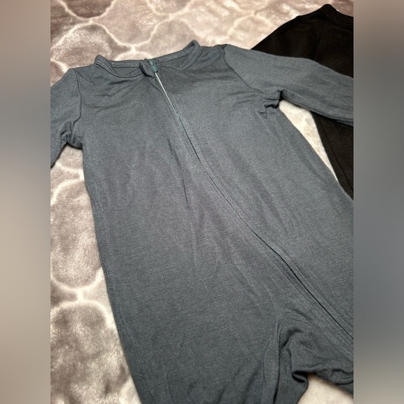 Carter’s 3-Pack Baby Long-Sleeve Zip Footies- Size 0-3M - Picture 4 of 12